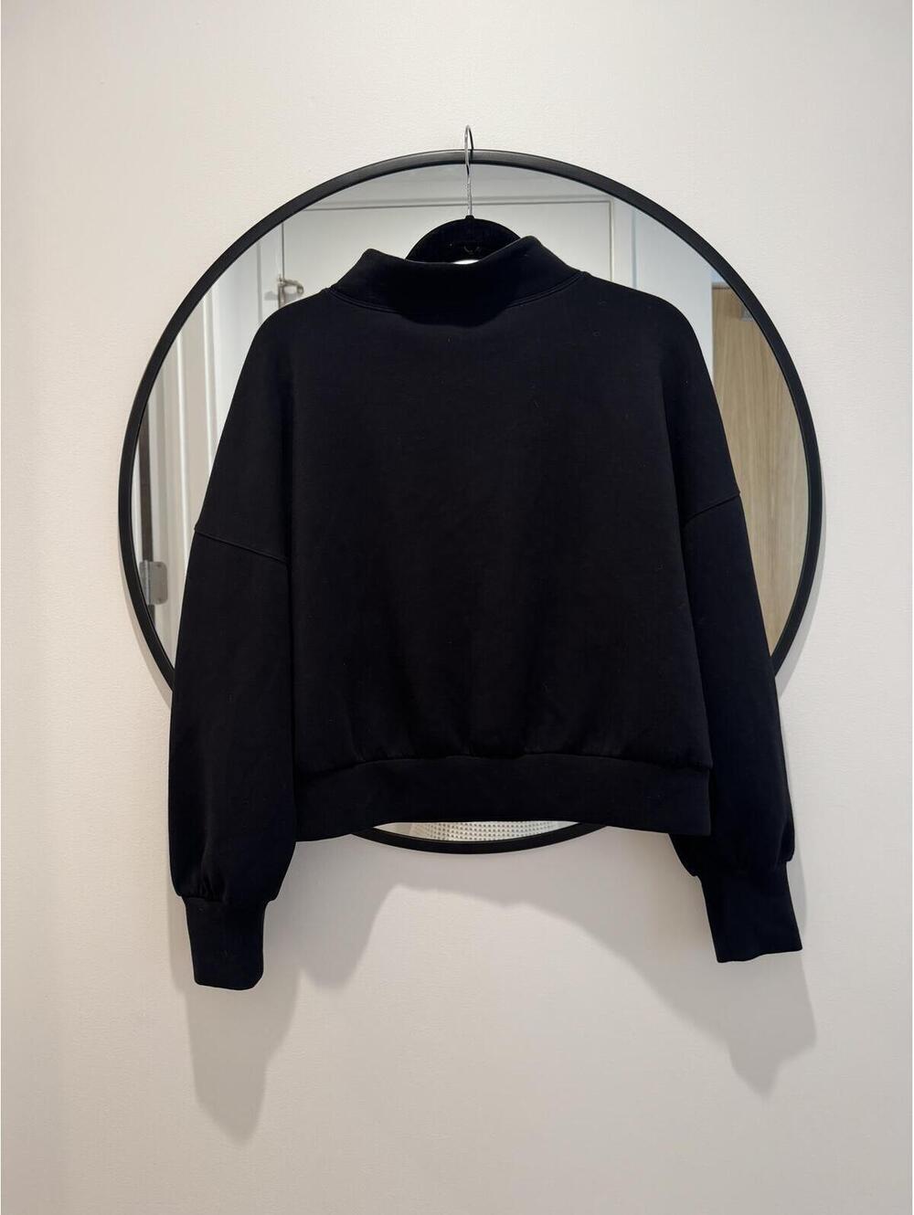 Like New SPANX AirLuxe At The Hip Pullover Black Small - Picture 4 of 5
